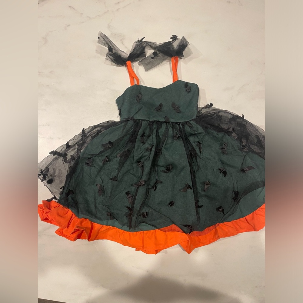 Kids Halloween Costume Dress - Bat